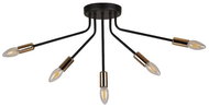 Chandelier TIARA 5xE14/40W/230V - Chandelier