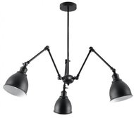 Chandelier on a pole STARK SHADE 3xE27/60W/230V - Chandelier