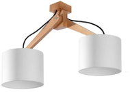 Pendant chandelier LEGNO 2xE27/60W/230V - Chandelier