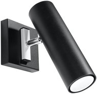 Wall Spotlight DIREZIONE 1xGU10/40W/230V Black - Spot Lighting