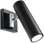 Wall Spotlight DIREZIONE 1xGU10/40W/230V Black - Spot Lighting