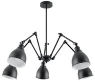 Chandelier on a pole STARK SHADE 5xE27/60W/230V - Chandelier