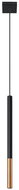 Chandelier on a cable MOZAICA 1xG9/40W/230V black/copper - Chandelier