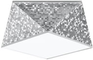 Ceiling Light HEXA 1xE27/60W/230V Silver - Ceiling Light