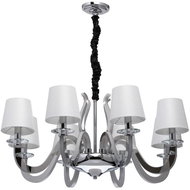 RegenBogen - LED Chandelier on Cable MEGAPOLIS LED/104W/230V + 8xE14/40W - Chandelier