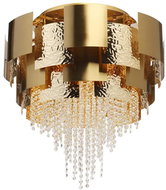 CHIARO - Crystal Ceiling Lamp CARMEN 16xG9/40W/230V - Ceiling Light