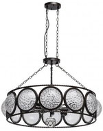 RegenBogen - Chandelier on Chain JESTER 12xE27/60W/230V - Chandelier