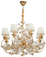 CHIARO - Chandelier on a Rod SICILY 8xE14/40W/230V - Chandelier