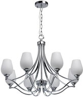 CHIARO - Chandelier on Chain PALERMO 8xE27/60W/230V - Chandelier