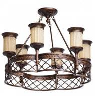 CHIARO - Suspended Chandelier MAGDALENA 6xE14/60W/230V - Chandelier
