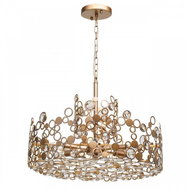 RegenBogen - Chandelier on Chain MONARCH 6xE14/40W/230V - Chandelier