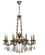 CHIARO - Chandelier on Chain GABRIEL 8xE14/60W/230V - Chandelier