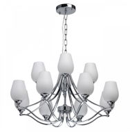 CHIARO - Chandelier on Chain PALERMO 12xE27/60W/230V - Chandelier