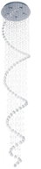 CHIARO - Crystal Ceiling Lamp CASCADE 6xGU10/50W/230V - Ceiling Light
