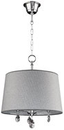 Jupiter 1602 - EG 1 CH - Crystal chandelier EGIDA 3xE27/60W - Chandelier