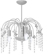 Suspension lamp KROPELKA 3xE14/60W/230V grey - Chandelier