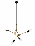 Chandelier on a wire ALESSIA 4xE27/60W/230V - Chandelier