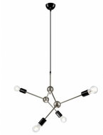 Chandelier on a wire ALESSIA 4xE27/60W/230V - Chandelier