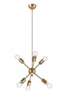 Chandelier on cable RUBY 6xE27/60W/230V - Chandelier