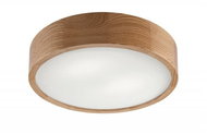 Ceiling Light OAK 2xE27/60W/230V Oak 37cm - Ceiling Light