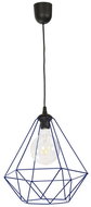 Chandelier on a wire BASKET 1xE27/60W/230V - Chandelier