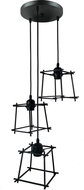 RYGA 3xE27/20W/230V cable operated chandelier - Chandelier