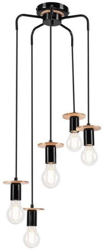 Lustr na lanku ANGELINA 5xE27/60W/230V - Lustr - Hlavní obrázek