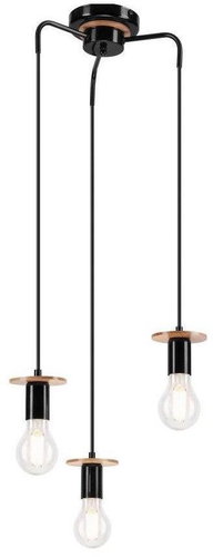 Chandelier on wire ANGELINA 3xE27/60W/230V - Chandelier - Main image