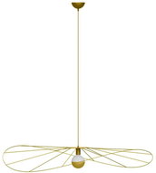 Thoro TH,012 - Chandelier on wire ESKOLA 1xE27/60W/230V gold - Chandelier