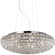 Ideal Lux - Crystal Chandelier on Cable KING 7xG9/40W/230V - Chandelier