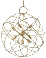 Ideal Lux - Chandelier on Chain KONSE 7xE27/60W/230V - Chandelier