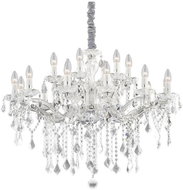 Ideal Lux - Crystal Chandelier on Cable FLORIAN 18xE14/40W/230V - Chandelier