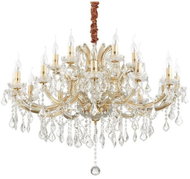 Ideal Lux - Crystal Chandelier on Cable NAPOLEON 18xE14/40W/230V - Chandelier