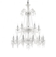Ideal Lux - Crystal Chandelier on Cable REDENTORE 18xE14/40W/230V - Chandelier