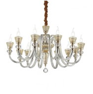 Ideal Lux - Chandelier on Cable STRAUSS 12xE14/40W/230V - Chandelier