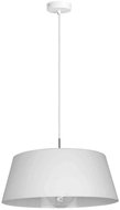Chandelier on a wire FIONA 1xE27/60W/230V 48 cm white - Chandelier