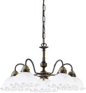 Kolarz 731,85,73 - Chandelier on Chain NONNA 5xE27/75W/230V - Chandelier