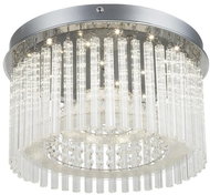 Globo - LED Crystal Ceiling Light LED/18W/230V - Ceiling Light