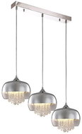 Crystal chandelier on wire LUNA 3xE14/40W/230V - Chandelier