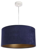 Chandelier on cable CLASSIC 1xE27/60W/230V blue - Chandelier