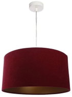 Chandelier on cable CLASSIC 1xE27/60W/230V red - Chandelier
