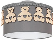 Children's chandelier BEAR 1xE27/60W/230V - Chandelier