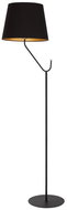 Floor lamp VICTORIA 1xE27/60W/230V black - Floor Lamp