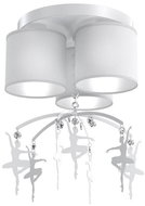 Children's Ceiling Light BALLET 3xE27/60W/230V - Ceiling Light