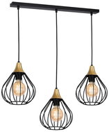 Chandelier on a cable KANE 3xE27/60W/230V - Chandelier