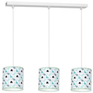 Children's chandelier on cable DINO 3xE27/60W/230V - Chandelier