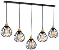 Chandelier on a cable KANE 5xE27/60W/230V - Chandelier