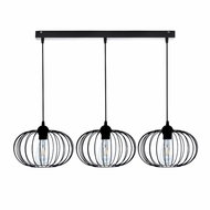 Chandelier on cable BOCCA 3xE27/60W/230V - Chandelier