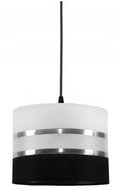 CORAL 1xE27/60W/230V black and white chandelier - Chandelier