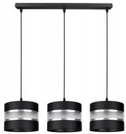CORAL 3xE27/60W/230V black - Chandelier